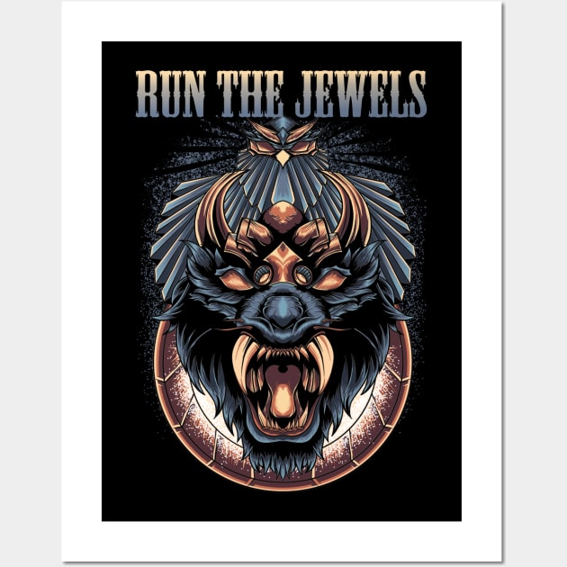 RUN THE JEWELS BAND Wall Art by Bronze Archer